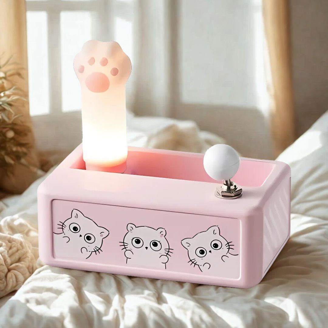 Pink 3D Cat Paw Light™