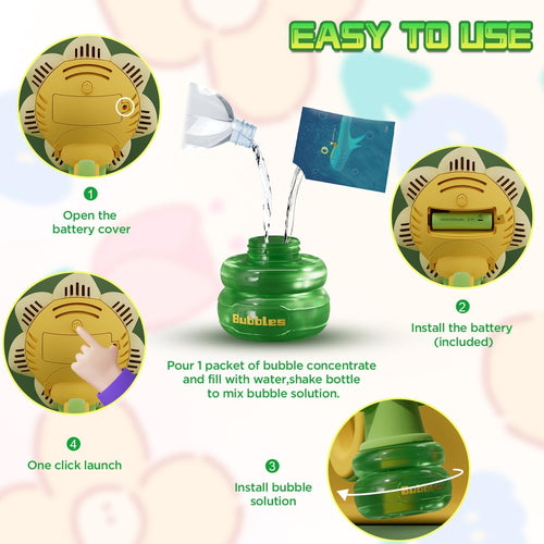 BloomBubbles™ – The Dancing Flower Bubble Blaster