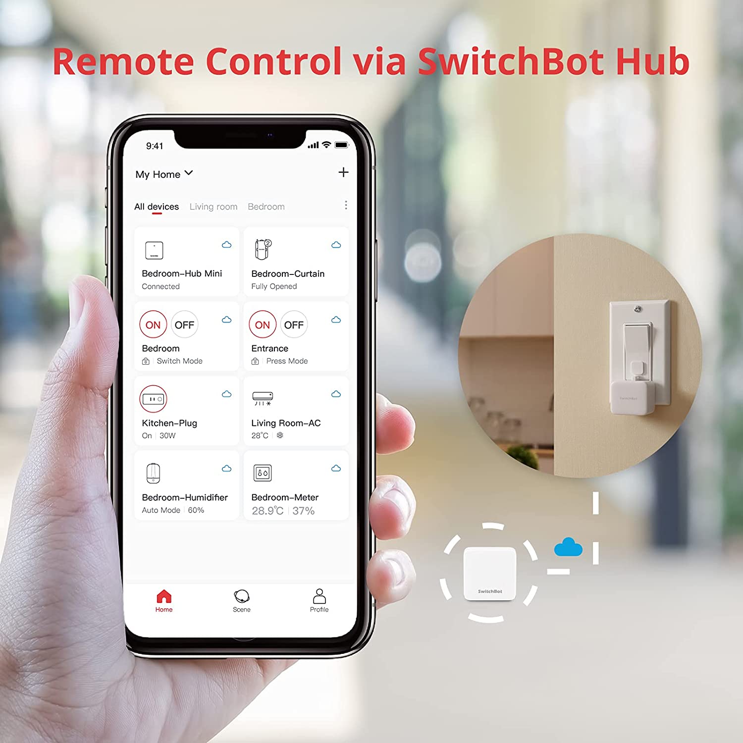Smart Home Switch & Button Pusher